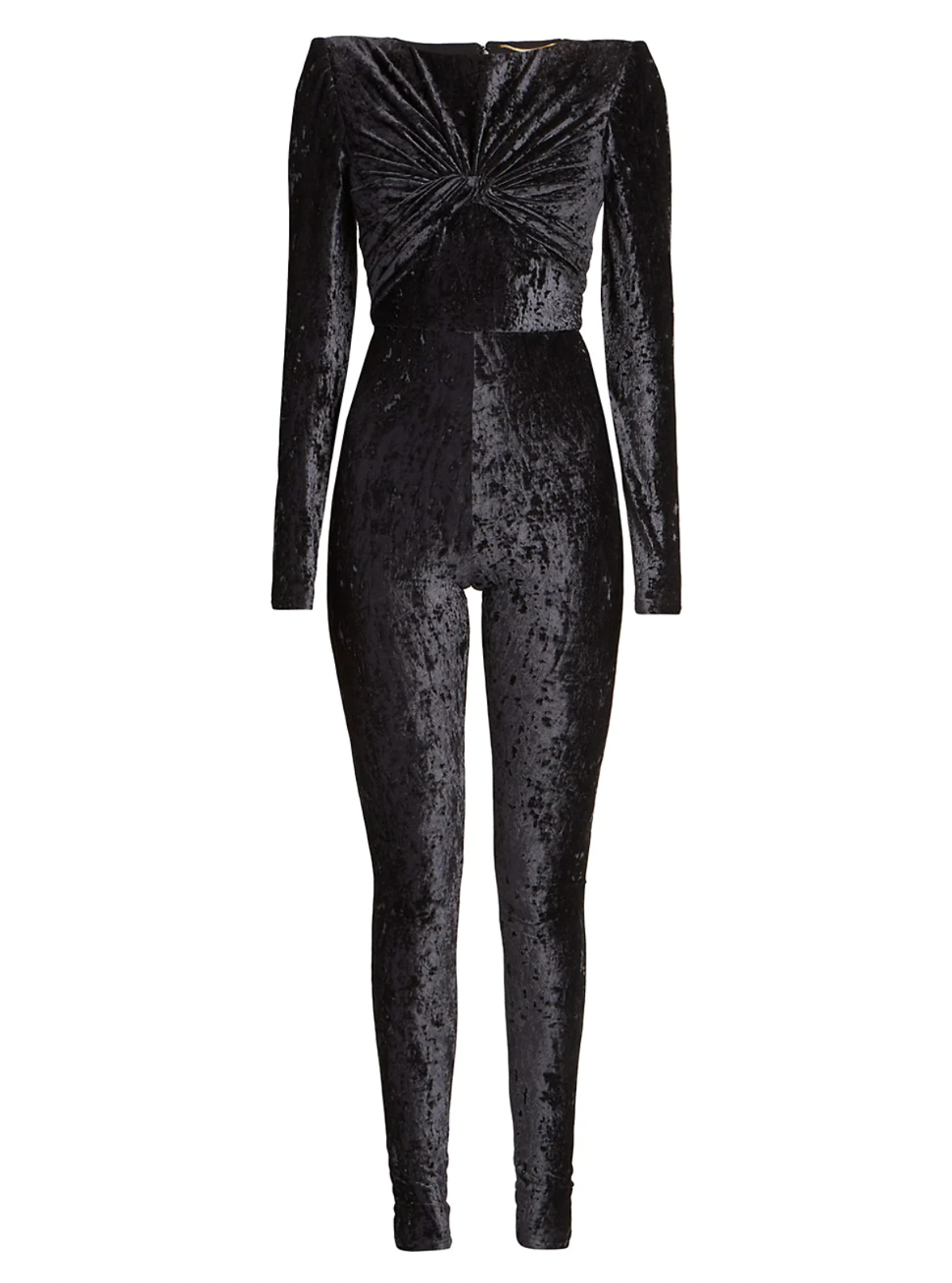 Saint Laurent Crushed Velvet Twist Jumpsuit — UFO No More